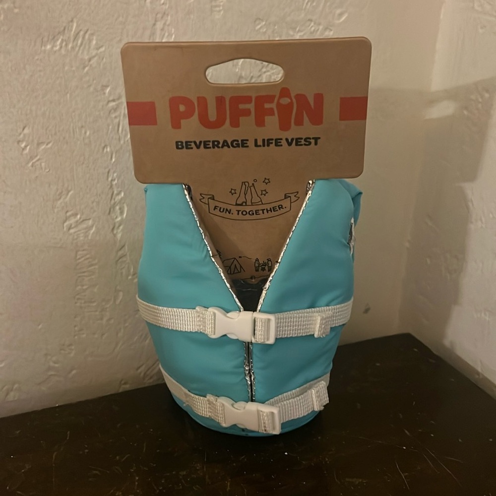 Puffin beverage life vest